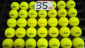 9771　A　本間ゴルフ　HONMA（D1）　イエロー（20・21年モデル）　35球