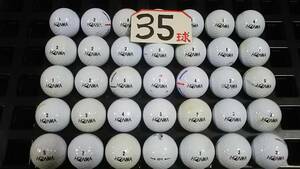 9801　AB　本間ゴルフ　HONMA（D1）　ホワイト（マーカー有り）　35球