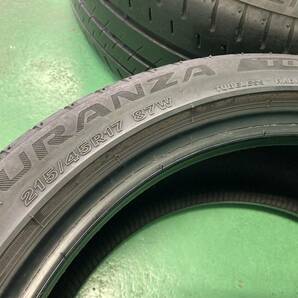 ★☆☆215/45R17 中古2本セット！！86,インプレッサ,S2000などに☆☆★の画像7