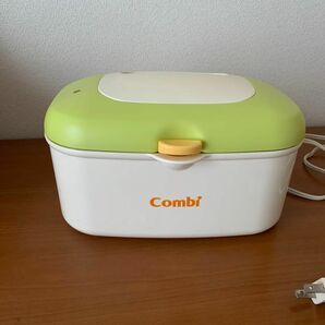 おしりふきウォーマー　コンビ クイックウォーマーHU フレッシュグリーン combi ウェットティッシュ ホットウォーマー