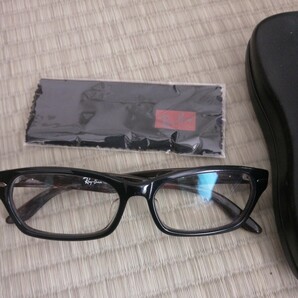レイバン メガネ 専用ケース付 度なし 伊達メガネ 定価¥23450の画像1