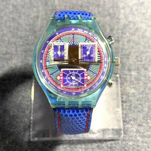 [ прекрасный товар ] Swatch Swatch наручные часы кварц кварц синий blue R139