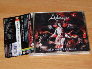 ADAGIO / Archangels In Black　アダージョ　アークエンジェルズ・イン・ブラック 国内盤CD　ステファン・フォルテ　ネオクラシカルメタル