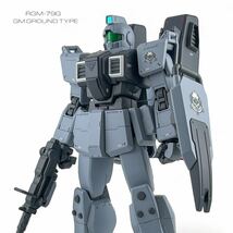 HG 1/144 陸戦型ジム(スレイヴ・レイス隊仕様)(パラシュート・パック仕様) 塗装済 完成品 ガンプラ_画像1