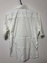 ジルサンダー Jil Sander 半袖 シャツ 白 39 white 無地 WHITE _画像2