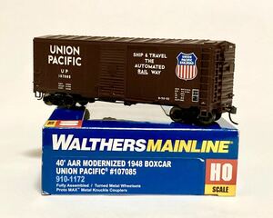 WALTHERS HO 40' AAR近代化改装 ボックスカー UP ユニオンパシフィック鉄道 MODERNIZED 1948 BOX CAR 有蓋貨車 ウォルサーズ