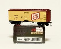 Roundhouse HO 36' 木造氷式冷蔵 貨車 Oscar Mayer リーファー Wood Reefer ラウンドハウス MDC モデルダイキャスティング athearn_画像1