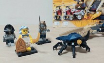 廃盤 絶版 レゴ【LEGO】7327 ファラオクエスト スコーピオン スカラベ さそり ミイラ モンスター ミニフィグ レア ニンジャゴー _画像4