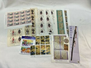 切手 額面7584円　切手趣味週間/国際文通週間/国際切手展/国立文楽劇場開場記念 他