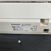 Y311. 4. Panasonic FAX電話機 親機 KX-PD304-W ホワイトカラー ワンタッチダイヤル ファックス機能 ファックス未チェック 焼けあり. _画像9