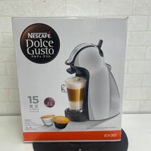 B319. 9. 未使用　保管品　NESCAFE ネスカフェ Dolce Gusto ドルチェ グスト MD9744-PW ピッコロ パールホワイト コーヒーメーカー. _画像1