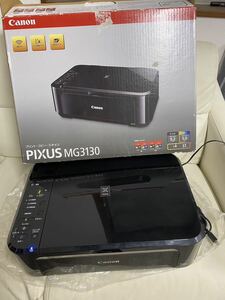 ★【通電確認済み】 Canon キャノン PIXUS MG3130 A4インクジェットプリンター複合機 スキャナ コピー機 印刷枚数 本体 mg3130