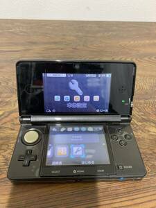 任天堂 Nintendo ニンテンドー 3DS ブラック 動作確認済み 充電スタンド付き 