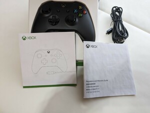 Xbox Controller＋Cable for Windows（Xbox コントローラー Windows用 USB ケーブル付き）4N6-00003 ワイヤレスコントローラー　One