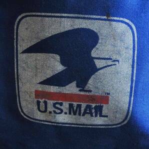 70sビンテージUSA1970年代US MAIL BAG郵便メールバッグUSPS肉厚ナイロンキャンバス鞄イーグルロゴ青RRL郵政POLO COUNTRYUS古着30s40s50s60sの画像8