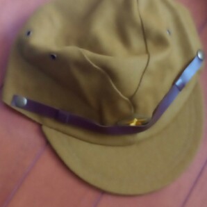  旧 日本軍 帝国 陸軍 下士官兵 帽子 レプリカ60cm お芝居やコスプレ、サバゲーでの兵士役にの画像1