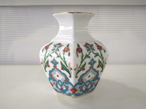 Art hand Auction B80 Seville ware ceramic vase craft special handmade vase rare retro, kitchen, tableware, tableware, others