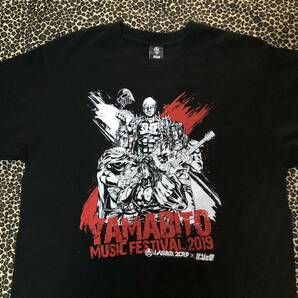 山人音楽祭 北斗の拳 G-FREAK FACTORY コラボ Tシャツ ブラック L