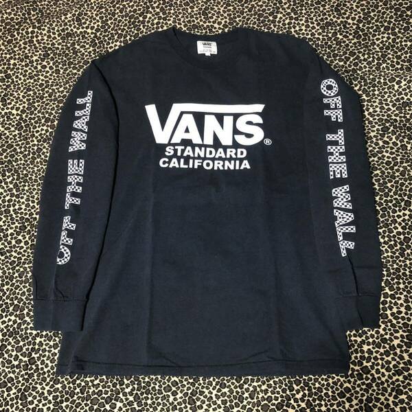 Standard California VANS コラボ ロンT チャコール M スタンダードカリフォルニア 長袖 Tシャツ