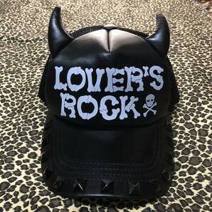 美品 LOVER'S ROCK キャップ ブラック 男女兼用 ラヴァーズロック / SUPER LOVERS スーパーラヴァーズ CAPの画像2