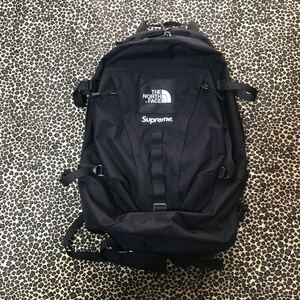 美品 Supreme THE NORTH FACE 2018 BACKPACK シュプリーム ノースフェイス コラボ ブラック バックパック リュック