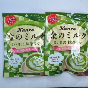 Kanro 金のミルクキャンディ抹茶 70g　２袋