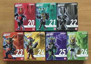 【新品未開封】　仮面ライダーコンバージモーション4　全7種（電王ソード、ゼロノス、電王プラット、鎧武、バロン、龍玄、斬月）