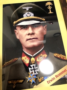 送料込み）ドイツ陸軍　砂漠のキツネ　「エルウィン・ロンメル（Erwin Rommel）元帥」　（フランス侵攻電撃戦、ドイツアフリカ軍団）