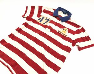 Polo by Ralph Lauren《ポロ バイ ラルフローレン》半袖 ポロシャツ ラガーシャツ / LL