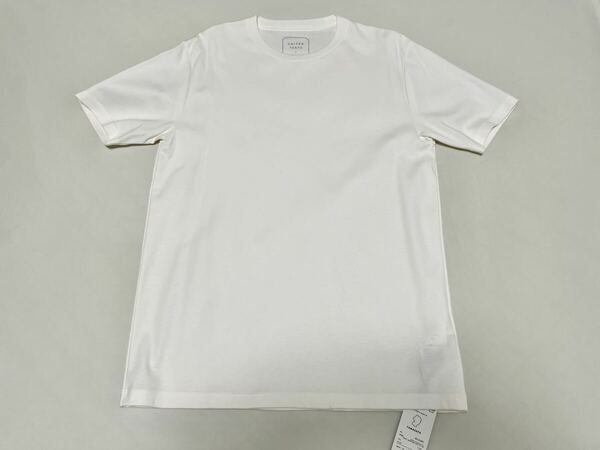 【未使用】UNITED TOKYO テクノラマ スムースカットソー Tシャツ 半袖 ホワイト サイズ2 【送料無料】