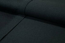 さらさら二重織ウール中厚～微薄しなやかソフト黒長3ｍ巾150㎝ セットアップ フォーマル ワンピース プルオーバー スカート パンツ_画像4