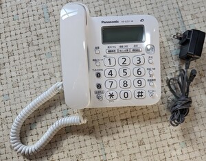 電話機 パナソニック VE-GZ21-W 親機 中古品