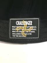 CHALLENGER チャレンジャー FIREBALL CAP ファイヤーボールキャップ 6パネルキャップ 帽子 ロゴ刺繍/パッチ ブラック_画像7