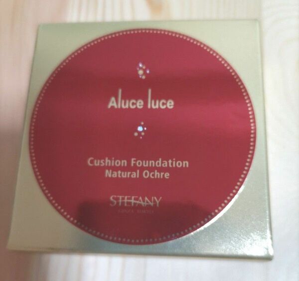 銀座ステファニー化粧品 Aluce luce Plus クッションファンデーション ナチュラルオークル 02 ケース付き