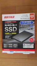 【PS4 / 周辺】バッファロー SSD-PG480U3-BA(ブラック) ポータブルSSD 480GB USB3.1 Gen1 開封品　BUFFALO PlayStation4 プレステ4_画像1