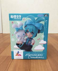 【プライズ】 Luminasta 初音ミク × シナモロール 未開封 フィギュア セガ シナモン