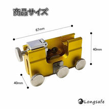 (A) チェーンソー 目立て機 チェーンソー研磨機 電動チェーンソー対応 メンテナンス 汎用 DIY 削り器 手動工具 林業 木工 日本語説明書付_画像2