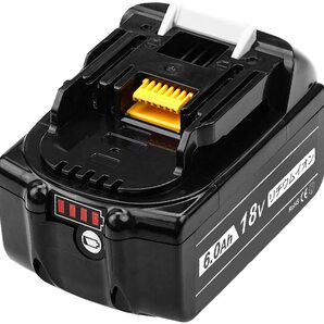 (A) マキタ バッテリー 互換 BL1860B ２個セット 18v makita 6.0Ah DC18RC DC18RA DC18RF DC18RD BL1820 BL1830B BL1850 BL1860 BL1890Bの画像2