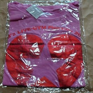 お値引き不可　B'z LIVE-GYM Pleasure 2008 レディースTシャツ　ピンク