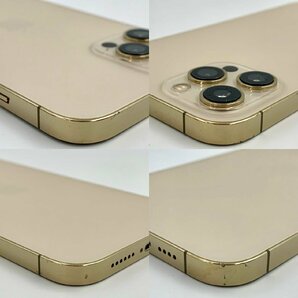 【中古/ジャンク】SIMフリー Softbank iPhone12 Pro Max 256GB MGD13J/A ゴールド 赤ロム保証 【送料無料/名古屋大須店】の画像5
