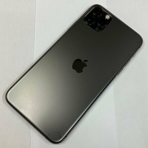 【送料無料/中古良品(黒点)】SIMフリー SoftBank iPhone11 Pro Max 256GB スペースグレイ MWHJ2J/A 〇判定 SIMロック解除済み【四丁目店】の画像2