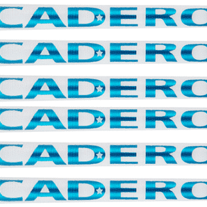 ★送料込価格★Cadero Grip 2x2 Pentagon UT Ribbed White / Blue x 6pcs★カデロ　グリップ★6本セット★