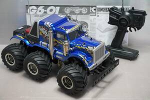 ■ＴＡＭＩＹＡ　タミヤ　コングヘッド６×６　G６－０１　プロポ付きセット　完成品