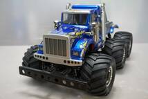 ■ＴＡＭＩＹＡ　タミヤ　コングヘッド６×６　G６－０１　プロポ付きセット　完成品_画像3