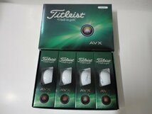 ■新品！2024 NEW Titleist AVX タイトリスト AVX ホワイト 1 DZ 日本正規品_画像1