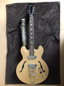 Epiphone Casinoエピフォン カジノ GetBackrooftop model ゲットバックルーフトップモディファイ ジョンレノン ビートルズ ブルーラベル