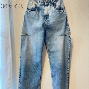 ■ Maison Margiela デニム ジーンズ スラッシュ ディテール ■