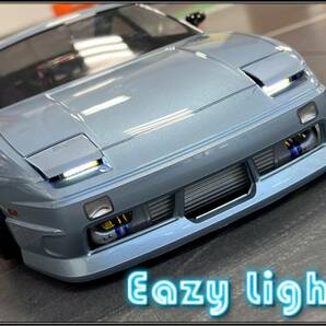 ①ETOworks Eazy Ligths お手軽LEDライトユニット フラットLED デイライトなどに ラジドリ ドリラジ ラジコンドリフト クローラーの画像5