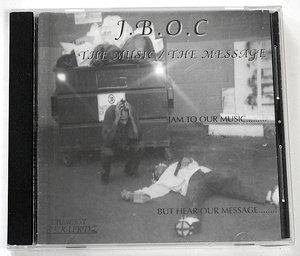 珍★ 超絶レア・G-RAP・J.B.O.C / The music/The message・ハワイ産・死体ジャケ・バーコード無・自主制作盤・即決！