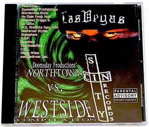 珍★ レア G-RAP・Doomsday Productions / Northtown Vs. Westside Compilation・カルト・ベガスGコンピ・1998・オリジナル盤・即決！